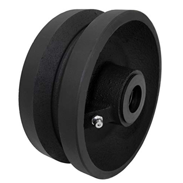 Casterhq 8"x2" V Groove Wheel 1200 LBS Capacity Replacement Wheel Commercial CB-VG122